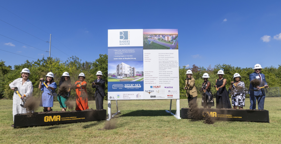 Fort Worth Housing Solutions and Partners Celebrate Babers Manor Groundbreaking