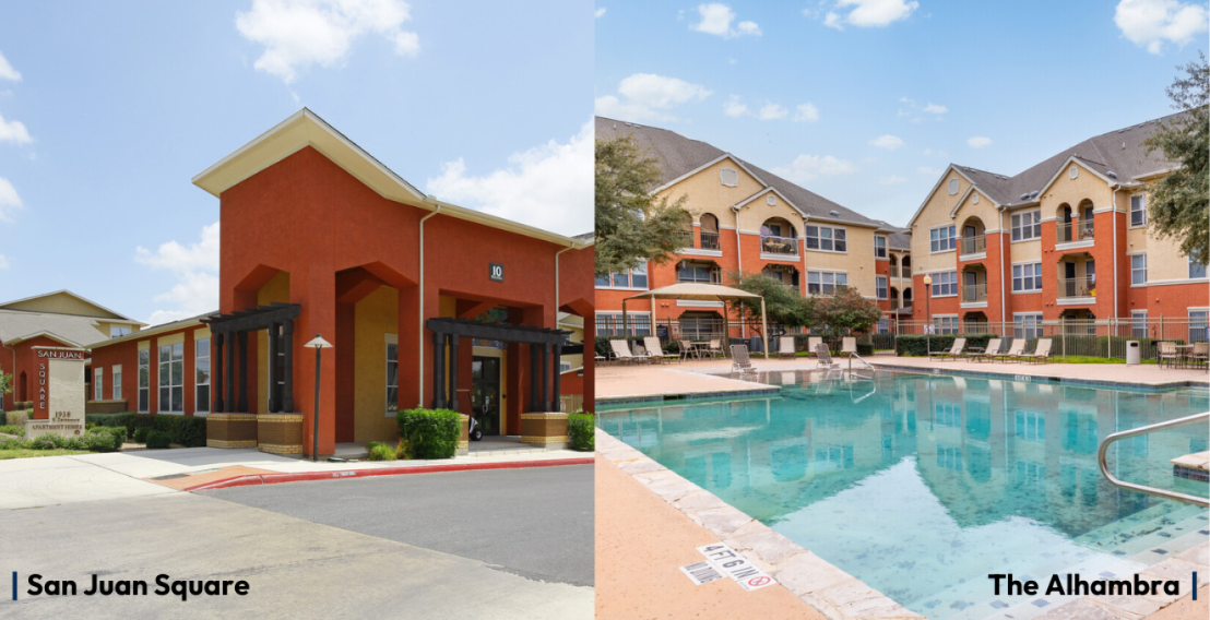 Hunt Capital Partners Transfers Ownership of San Juan Square and The Alhambra to Opportunity Home San Antonio