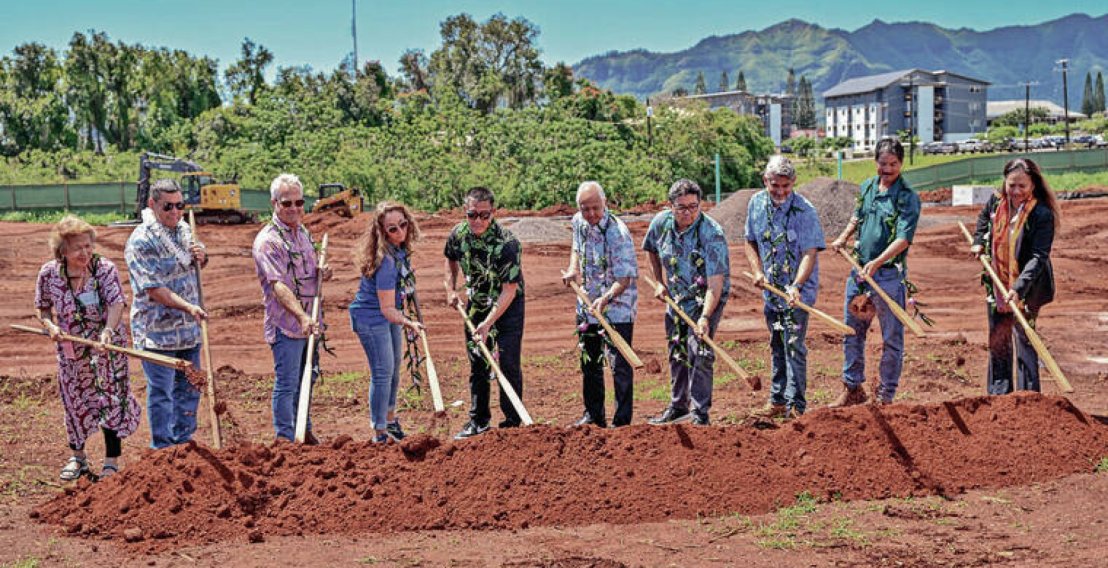 Honolulu Star Advertiser - Work begins on affordable housing project in Lihue